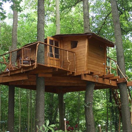 Treehouse V Brdech Villa Bohutin  Luaran gambar