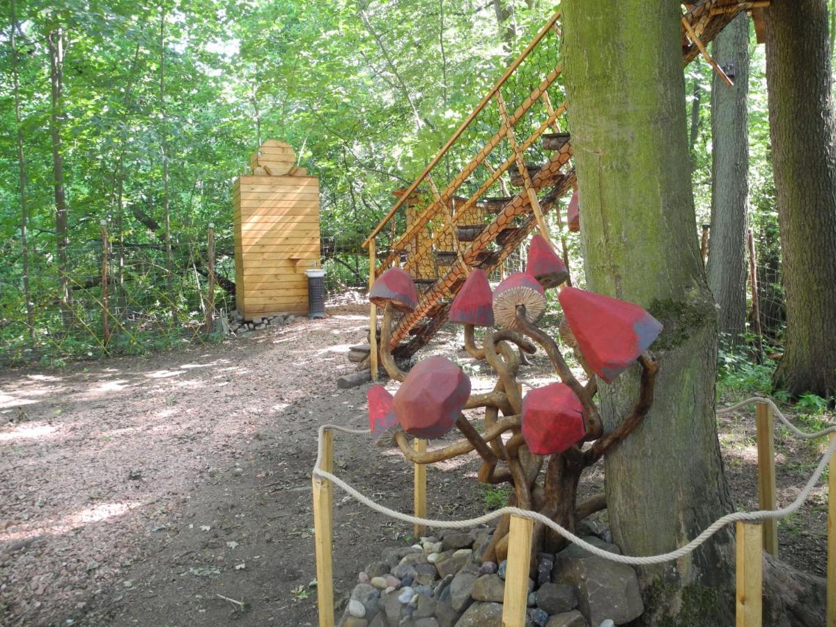 Treehouse V Brdech Villa Bohutin  Luaran gambar