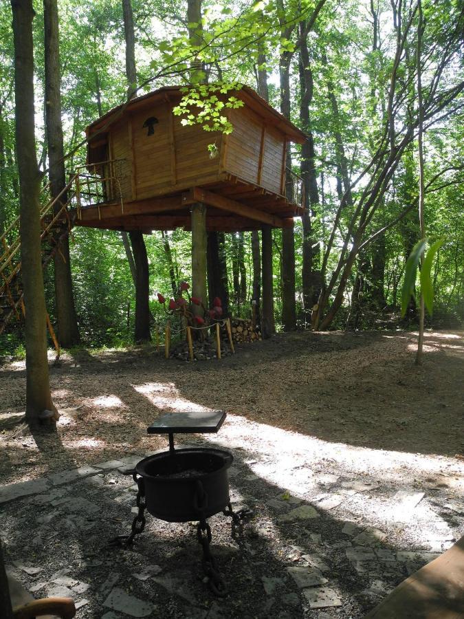 Treehouse V Brdech Villa Bohutin  Luaran gambar