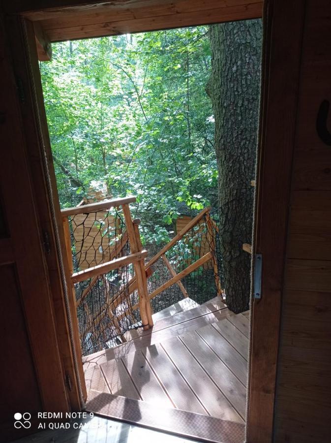 Treehouse V Brdech Villa Bohutin  Luaran gambar